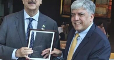 Pakistan Senate Chairman, Ambassador Review Bilateral Ties in Dubai