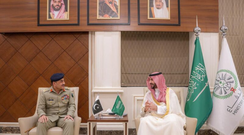 Pakistan, Saudi Arabia Discuss Regional Security Cooperation