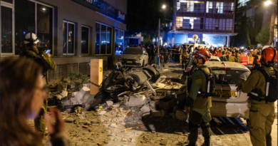 Missile Hits Central Tel Aviv as Iran Barrages Continue