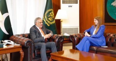 Ishaq Dar Meets British High Commissioner in Islamabad