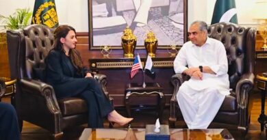 US Ambassador Natalie A. Baker Praises Pakistan Proactive Middle East Diplomacy