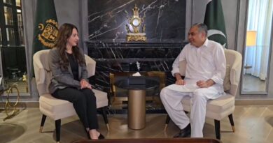 Interior Minister Mohsin Naqvi and U.S. Ambassador Discuss Regional Stability