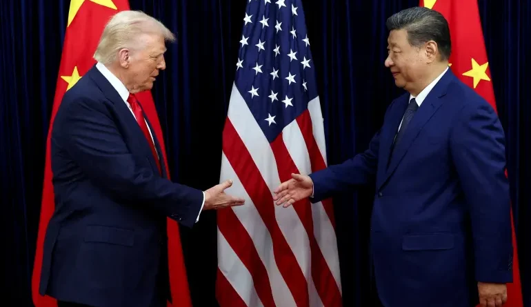 Chinese President Xi Jinping Urges Diplomacy During Trump Visit