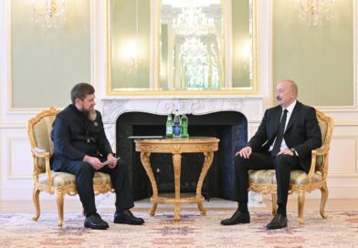 Ilham Aliyev Welcomes Ramzan Kadyrov During Azerbaijan Visit